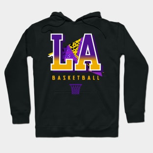 Los Angeles Basketball Retro Hoodie